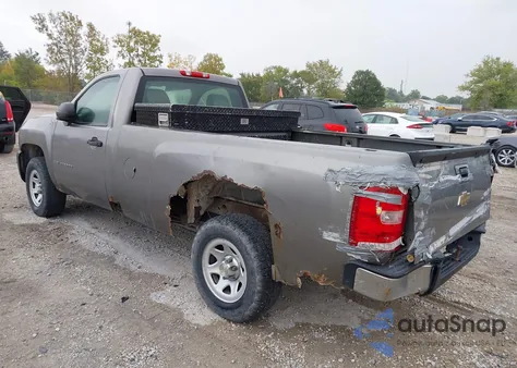 2007 Chevrolet Silverado 1500 Work Truck from USA, damaged, VIN 1GCEC14C37Z565369